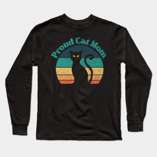 Proud Cat Mom Long Sleeve T-Shirt